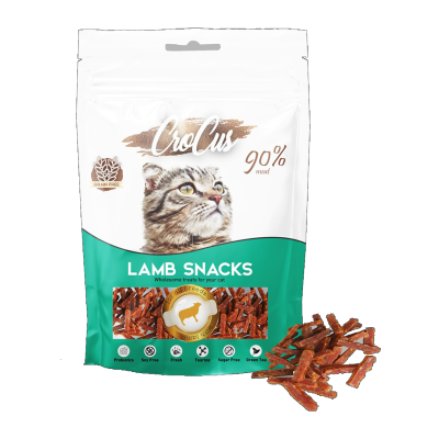 Crocus Snack Kuzulu Tahılsız Kedi Ödülü 80 Gr - 1