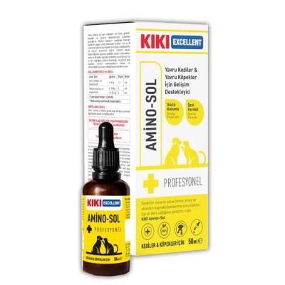 Kiki Kedi Köpek Amino-Sol Şurup 50 Ml 8 Adet - 1