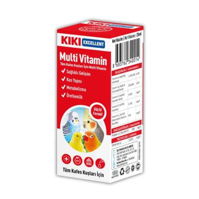 Kiki Kuş Multivitamin 25 Ml 16 Adet - 1