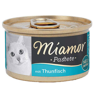 Miamor Pastete Ton Balıklı Tahılsız Konserve Kedi Maması 12x85 Gr - 1