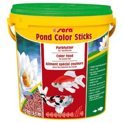 Sera Color Sticks Balık Yemi 10 Lt Kova 1,5 Kg - 1