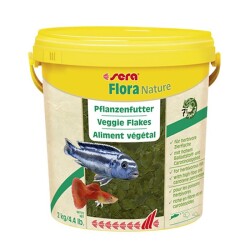 Sera Flora Nature Balık Yemi 10 Lt (2 kg) - 1