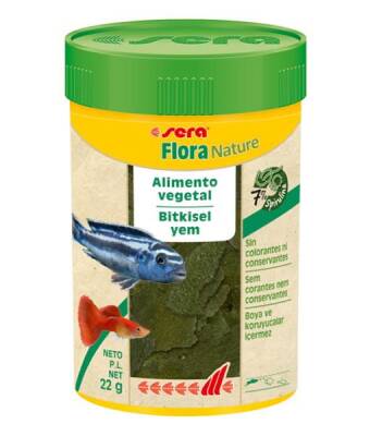 Sera Flora Nature Balık Yemi 100 Ml - 1